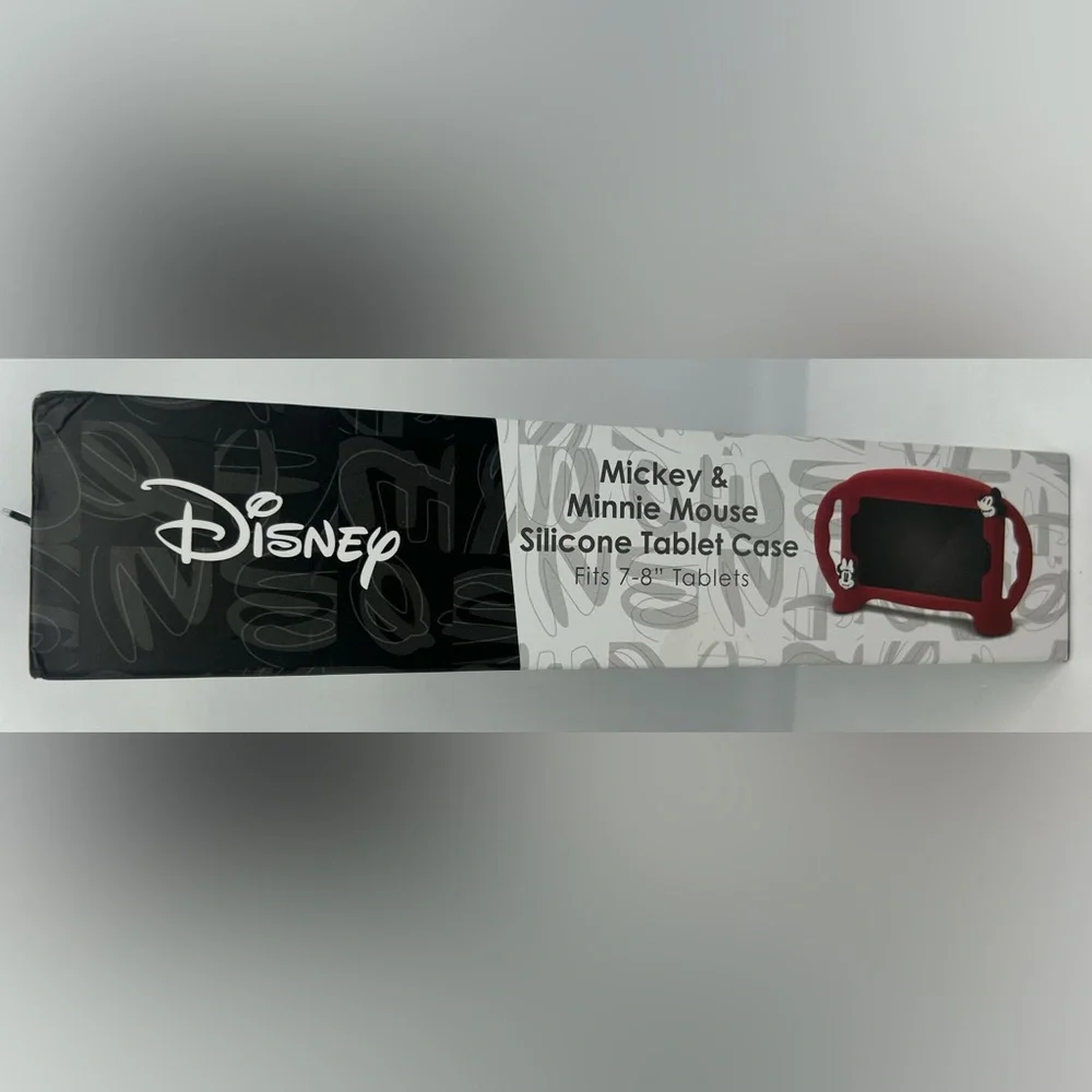 Disney Mickey & Minnie Mouse Silicone Tablet Case, Fits 7-8” Tablets, NIB.